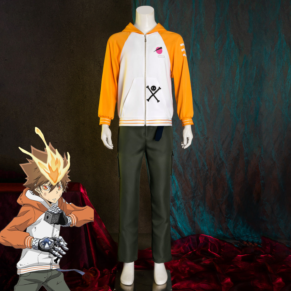 Katekyo Hitman Reborn! Tsunayoshi Sawada Cosplay Costume - Tophatter Daily Deals